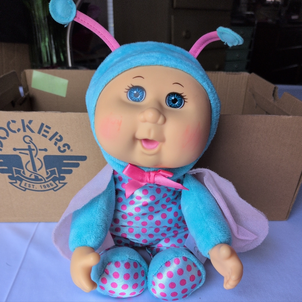 Cabbage Patch Kids Cuties Garden Party Collection #52 "Flutter Butterfly" - Picture 2 of 9